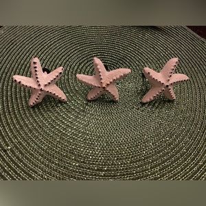 3 Starfish Door/Drawer pulls